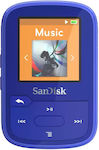 Sandisk Clip Sport Plus MP3 Player (32GB) με Οθόνη TFT 1.44" Μπλε