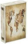 Inart Wooden Atlas 6 Hooks Dimensions 20x6x30cm