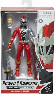 Hasbro Fans - Power Rangers: Lightning Collection - Dino Fury Red Ranger Action Figure (Excl.) (F4503)