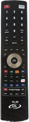 KAL Electronics Universal Remote Control KL-60 for Τηλεοράσεις