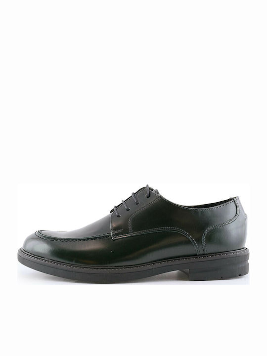 69 Men's Leather Casual Shoes Green