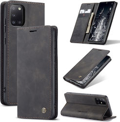 Caseme Synthetic Leather Wallet Black (Galaxy A31)