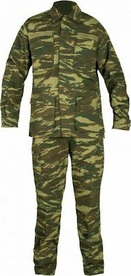 ΑΕΤΟΣ Militäruniform Griechische Tarnung Griechische Variation Rip Stop BDU Uniform Set Khaki