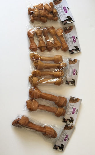 Pet Camelot Knochen Knoten für Hunde 16.51cm 55gr 4Stück
