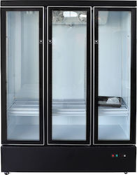 Frigus Frigider comercial cu cameră cu 3 Cu geamuri uși L151xA68.5xÎ212cm Frigus Frigider comercial cu cameră cu 3 Cu geamuri uși L151xA68.5xÎ212cm