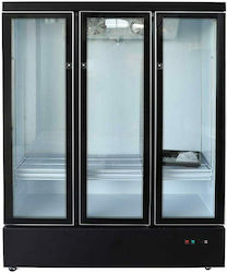 Frigus Frigider comercial cu cameră cu 3 Cu geamuri uși L178xA68.5xÎ212cm Frigus Frigider comercial cu cameră cu 3 Cu geamuri uși L178xA68.5xÎ212cm