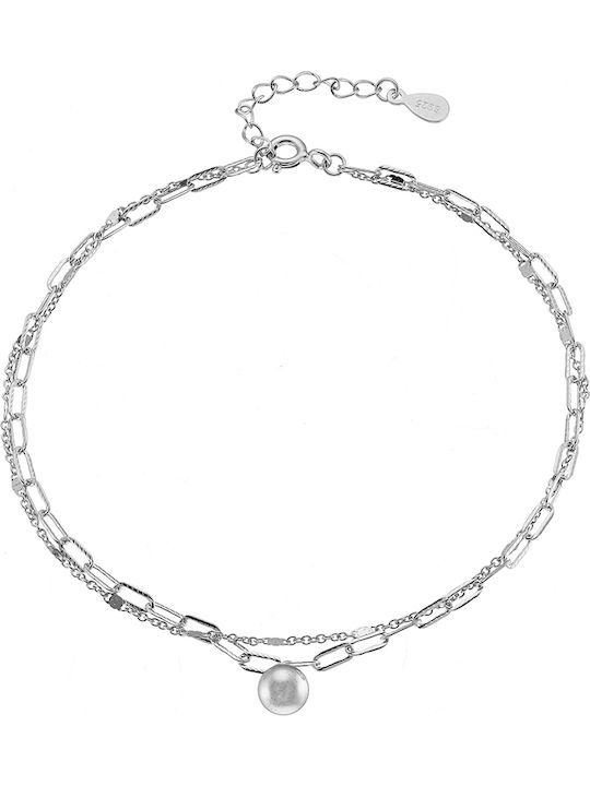 Oxzen Fußarmband aus Silber