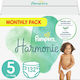 Pampers Scutece cu bandă adezivă Harmonie Harmonie Nr. 5 pentru 11-16 kgkg 132buc