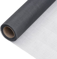 vidaXL Σίτα Πόρτας από Fiberglass Γκρι 500x112cm