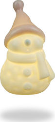 Lucas Beleuchteter Keramischer Schneemann Weiß Lucas Beleuchteter Keramischer Schneemann Weiß
