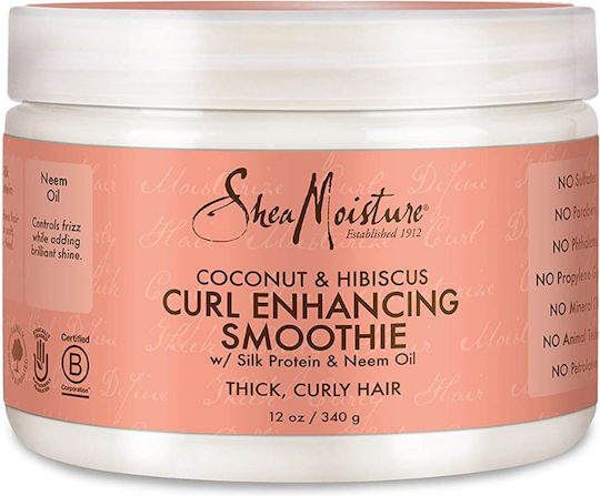 Shea Moisture Coconut & Hibiscus Conditioner Hydration for Curly Hair 340gr