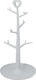 Dream House Plastic Mug Stand 18x18x37cm White
