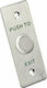 Yli Electronic Complete Wall Push Exit Button with Frame Silver PBK-814A