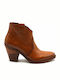 Damen Cowboy-Stiefeletten Tabac Braun
