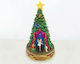 Aca Christmas Decorative Illuminated Plastic Tree 21.2cm IP20 Battery