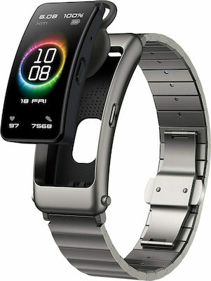 Huawei TalkBand B6 with Heat Rate Monitor Titanium Gray