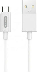 Ezra DC21 20444 Regular USB 2.0 σε micro USB 1m Λευκό Ezra DC21 20444 Regular USB 2.0 σε micro USB 1m Λευκό