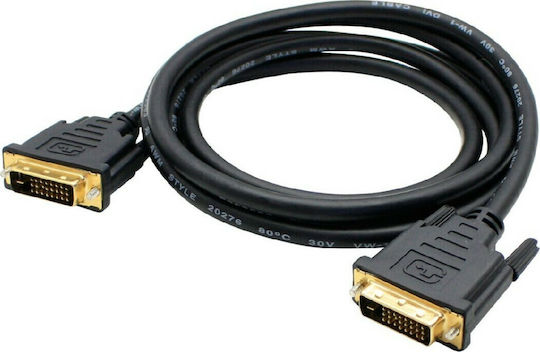 Ancus HiConnect 1.8m DVI-D male to DVI-D male Cable Black ()
