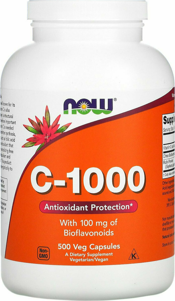 Now Foods C1000 Antioxidant Protection with 100mg of Bioflavonoids 500