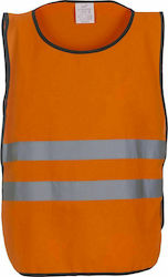 Yoko HVJ269 Bărbați Vestă de siguranță cu benzi reflectorizante Portocaliu Yoko HVJ269 Bărbați Vestă de siguranță cu benzi reflectorizante Portocaliu
