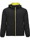 Siberia Winter Jacket Softshell Waterproof and Windproof Black