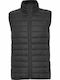 Oslo Bodywarmer Fără mâneci Jachetă Puffer Rezistentă la Vânt Antracit