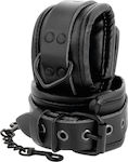 Darkness Leather Wrist Restraints Handcuffs Black