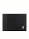 Altius Alox Slim Кожен Мъжки Портфейл За Карти С RFID Черен