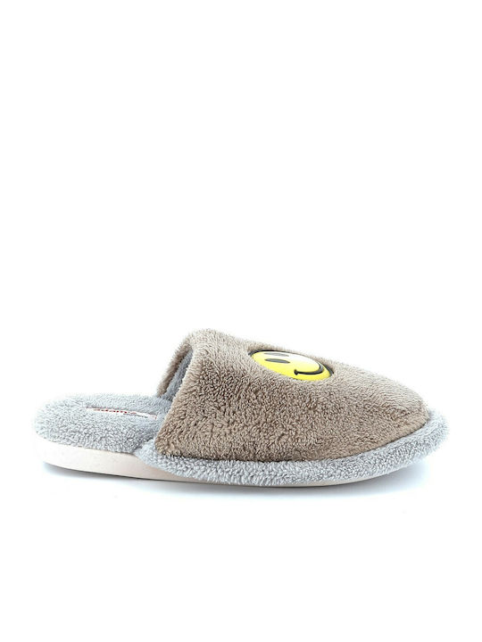 Papuci de Damă de Iarnă Bej
