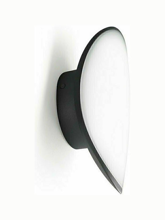 La Mia Luce Επιτοίχια Εξωτερική Πλαφονιέρα LED IP65 με Φυσικό Λευκό Φως