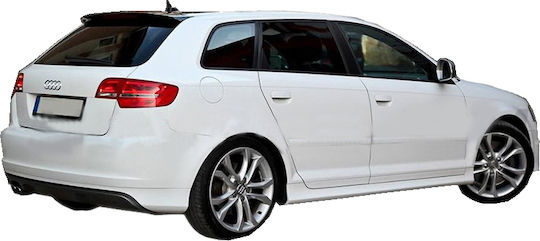 Motordrome Door Sill Car Sideways Compatible with Audi A3 8P 2005-2012 5D