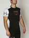 Leone Rashguard The Italian Dream AB522 Bărbați Cu mânecă scurtă Tricou AB522 pentru Jiu-Jitsu Neagră