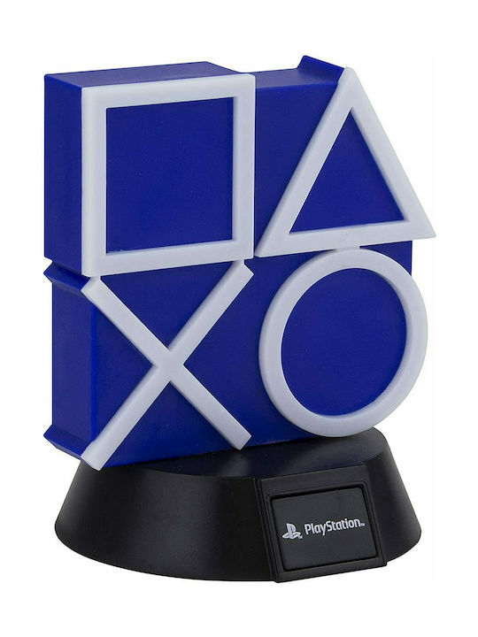 Paladone Παιδικό Διακοσμητικό Φωτιστικό PlayStation Icon Μπλε 10εκ.