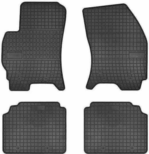 Frogum Set of Front and Rear Mats 4pcs for Ford Mondeo 2007 Black
