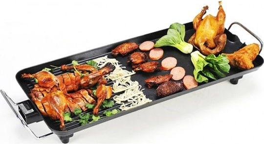 Factory Teppanyaki Grilling Plate with Adjustable Thermostat 1400W 63.5x30cm.