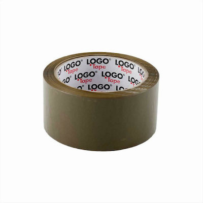 Logo Noisy Packaging Film 48mm x 50m Brown