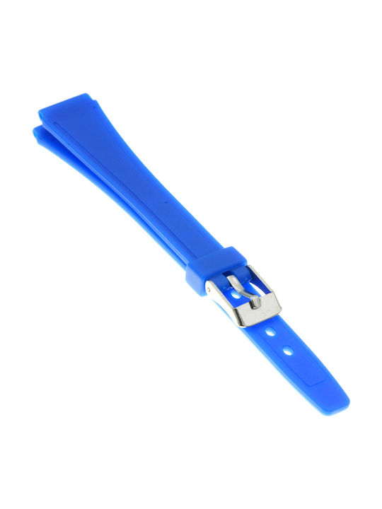 Q&Q Λουράκι Σιλικόνης Μπλε 14mm