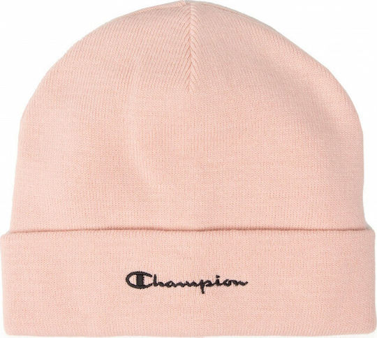 Knitted Beanie Cap Pink