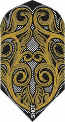 Shot Wild Frontier Prospector 100 Micron Slim Feathers for Darts