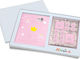 Slevori 12 Monate Kinder-Metall-Multirahmen Rosa 19.3x25cm
