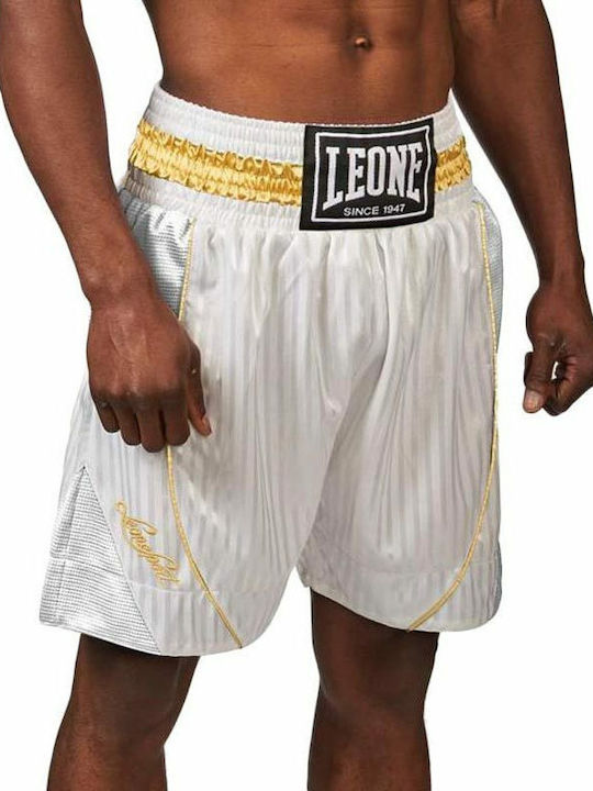 Leone Premium Ανδρικό Σορτσάκι Πυγμαχίας Λευκό