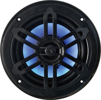 Eval Set difuzoare marine Impermeabile 6.5" cu 150W RMS Negru