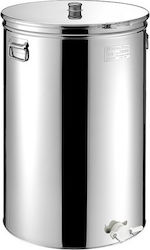 Metal Box Δοχείο Μελιού Inox 250lt Metal Box Δοχείο Μελιού Inox 250lt
