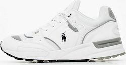 Ralph Lauren Trackster Ανδρικά Sneakers Λευκά