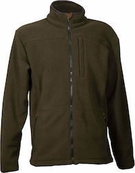 Toxotis Active Wear Jagdjacke Vlies Khaki