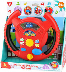 Playgo Steering Wheel με Μουσική για 24+ Μηνών
