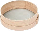 Sieve made of Wood with Medium sieve Φ35cm