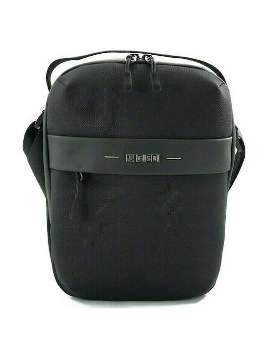 Leastat LT3003 Herrentasche Schulter / Crossbody Schwarz