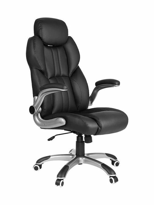Executive Reclining Office Chair with Adjustable Arms Black Songmics