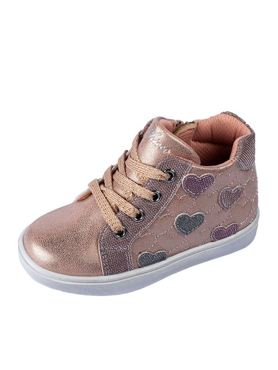 Fleur Παιδικά Sneakers High Ροζ